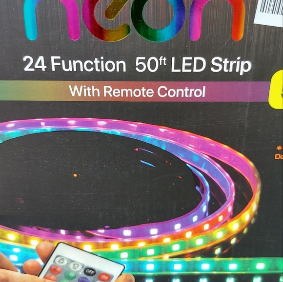 Illumina Neon 24 Function 50 Foot LED Strip With Remote Control NIB - Picture 4 of 11